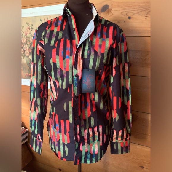 Sugar Other - Men’s Sugar “That Shirt is Sweet” Button Down-Small-NWT